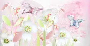 Celebrate Summer With A Scene Of Soft Pastel Wallpaper