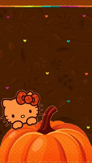 Celebrate Thanksgiving With Hello Kitty! Wallpaper