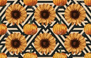 Celebrate The Autumn Season With A Vintage Style Wallpaper