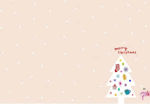 Celebrate The Holidays With A Colorful Mid-century Pastel Christmas Wallpaper