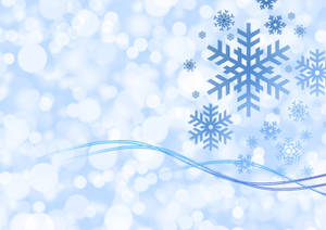Celebrate The Holidays With Snowflakes Wallpaper