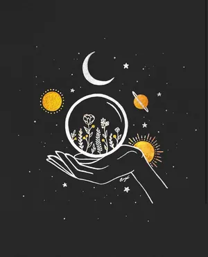 Celebrate The Spirit Of Capricorn With This Inspiring Aesthetic. Wallpaper