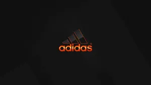 Adidas Brand Logo On Smoke Wallpaper WallpapersOK