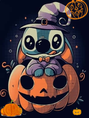 Celebrating Halloween As Lilo & Stitch! Wallpaper