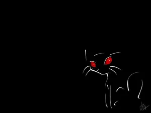 Celebrating Halloween With A Classic Black Cat Wallpaper