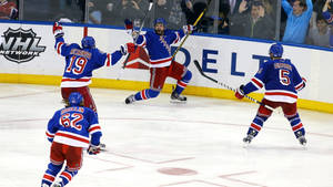 Celebration New York Rangers Wallpaper