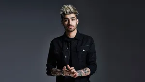 Celebrity Zayn Malik Headshot Wallpaper