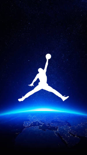 Celestial Air Jordan Logo Wallpaper