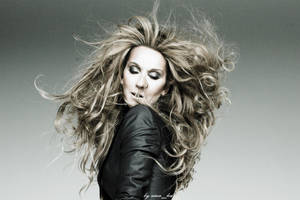 Celine Dion Hair Flip Wallpaper
