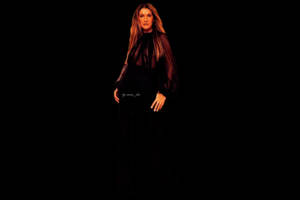 Celine Dion In The Dark Wallpaper
