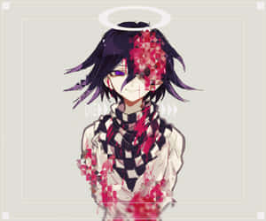 Censored Bloody Kokichi Ouma Anime Wallpaper