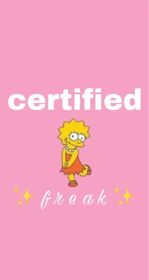 Certified Freak - Tumblr Wallpaper