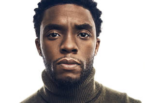 Chadwick Boseman Male Face Wallpaper