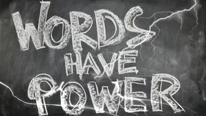 Chalkboard With The Word