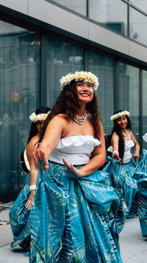 Chamorro Hula In Guam Wallpaper