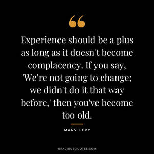 Change And Don't Be Complacent Wallpaper