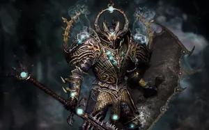 Chaos Armour Warhammer 40k Hd Wallpaper