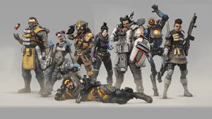 Characters In Apex Legends Wallpaper