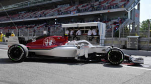 Charles Leclerc Alfa No Driver Wallpaper