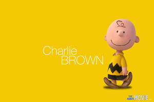 Charlie Brown Yellow Poster Wallpaper
