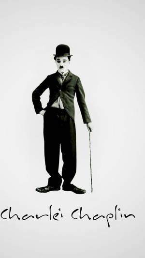 Charlie Chaplin Handwriting Wallpaper