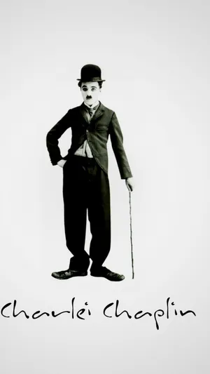 Charlie Chaplin Handwriting Wallpaper