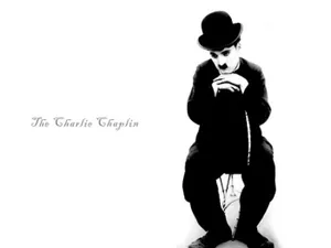 Charlie Chaplin Looking Sad Wallpaper