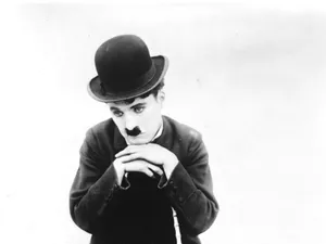 Charlie Chaplin Looking Upset Wallpaper