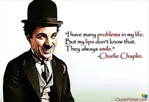 Charlie Chaplin Motivational Quote Wallpaper