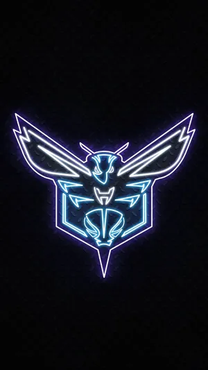 Charlotte Hornets In Black Wallpaper