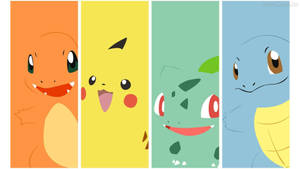 Charmander And Pokémon Characters Wallpaper