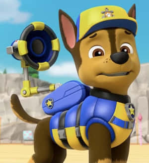 Chase From Paw Patrol Wallpaper