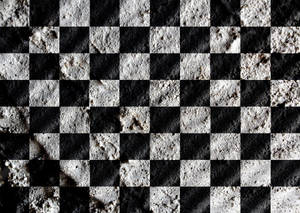 Checkered Flag Concrete Wallpaper