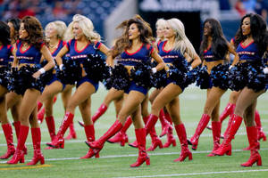 Cheerleader Gals In Boots Wallpaper