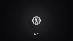 Chelsea And Nike Logo Wallpaper
