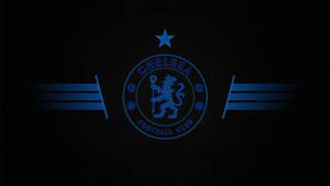 Chelsea Logo In Blue Wallpaper