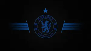 Chelsea Logo In Blue Wallpaper