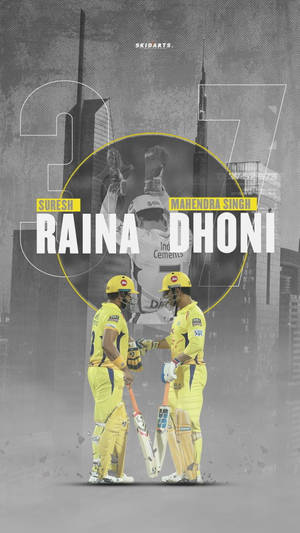 Chennai Super Kings Poster Dhoni Hd Wallpaper