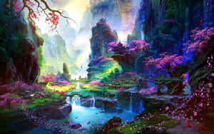 Cherry Blossom Tree Nature Scenery Wallpaper