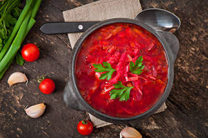 Cherry Tomatoes Borscht Wallpaper