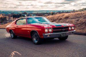 Chevrolet Chevelle On A Road Wallpaper