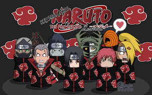 Chibi Akatsuki Wallpaper