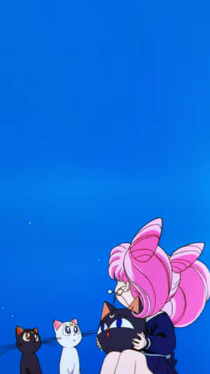 Chibiusa, The Daughter Of The Moon Goddess In 