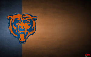 Chicago Bears Blue Brown Wallpaper
