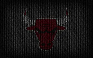 Chicago Bulls Fine Name Logo Wallpaper