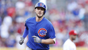 Chicago Cubs Player: Kris Bryant Wallpaper