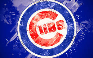 Chicago Cubs Tainted Logo Wallpaper