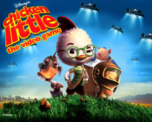 Chicken Little Video Game Poster Wallpaper