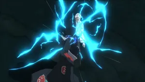 Chidori Sasuke Attack Wallpaper