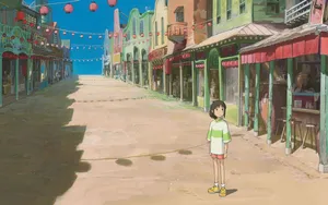 Chihiro In Spirited Away Wallpaper